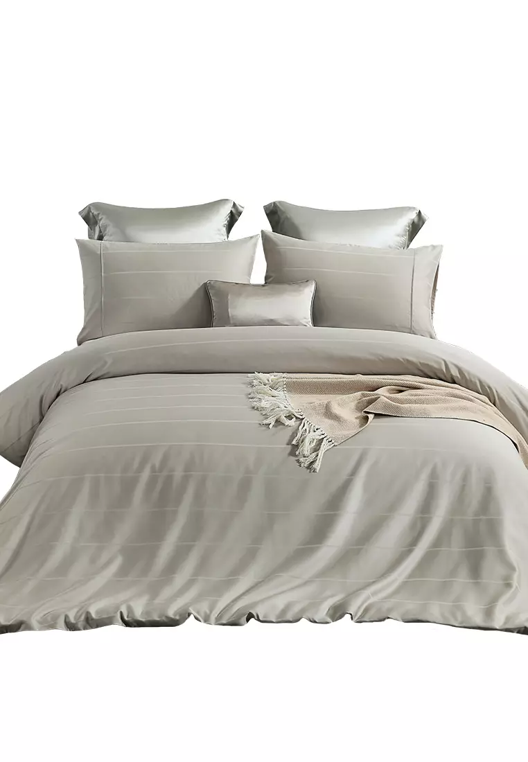 Buy Jean Perry Jean Perry Lowen Fitted Bedsheet Set [Silky Soft Ecosilk ...