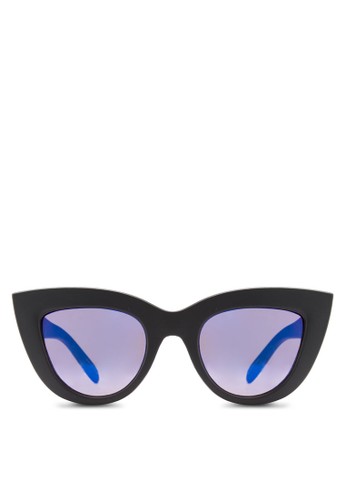JP0zalora時尚購物網評價069 復古風貓眼太陽眼鏡, 飾品配件, 飾品配件