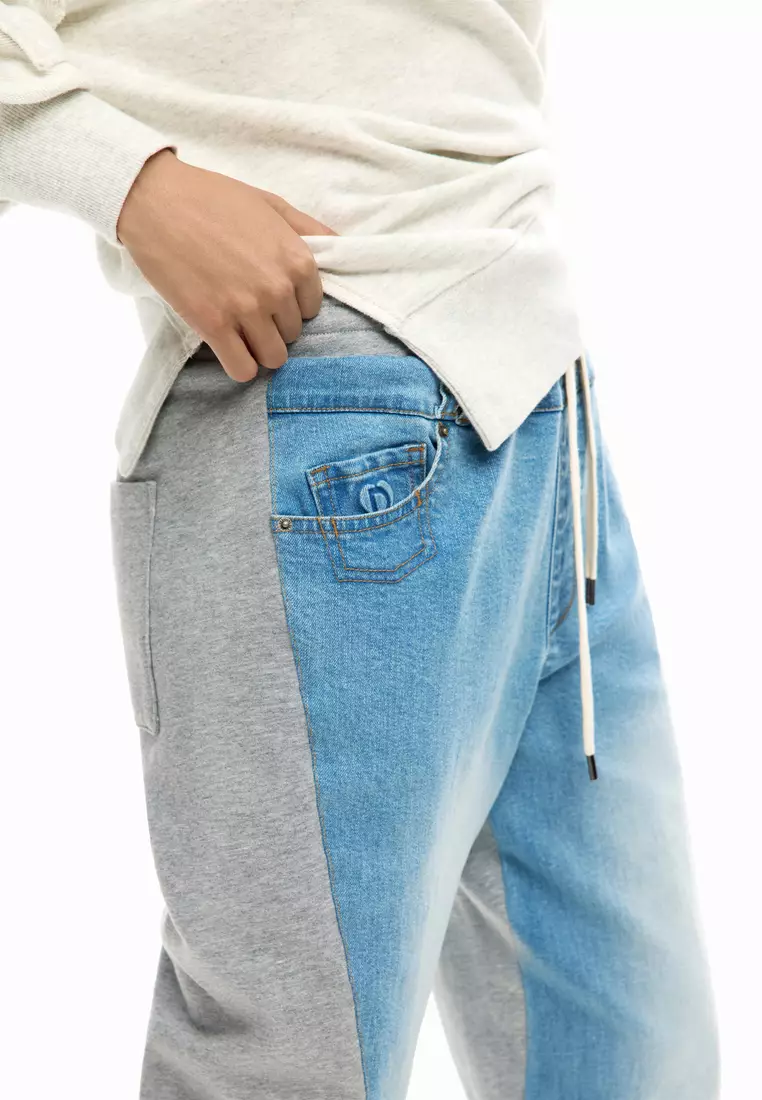 Jogger denim pants