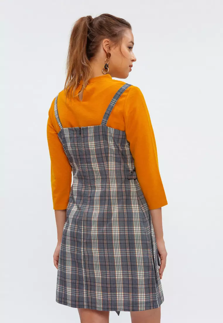 Klaire Overlap Dress