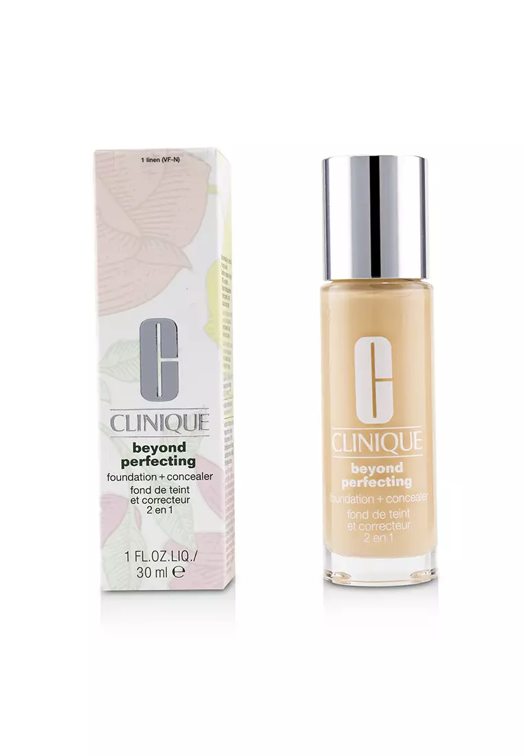 Discount on Clinique  shoes - SKU: Clinique - Beyond Perfecting Foundation & Concealer - # 01 Linen (Vf-N) 30ml/1oz