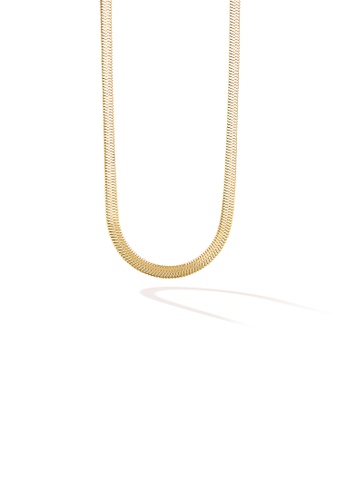 Glacier Mist gold The 5th Avenue Snake Chain Choker - Yellow Gold CCF1CAC3BD026DGS_1