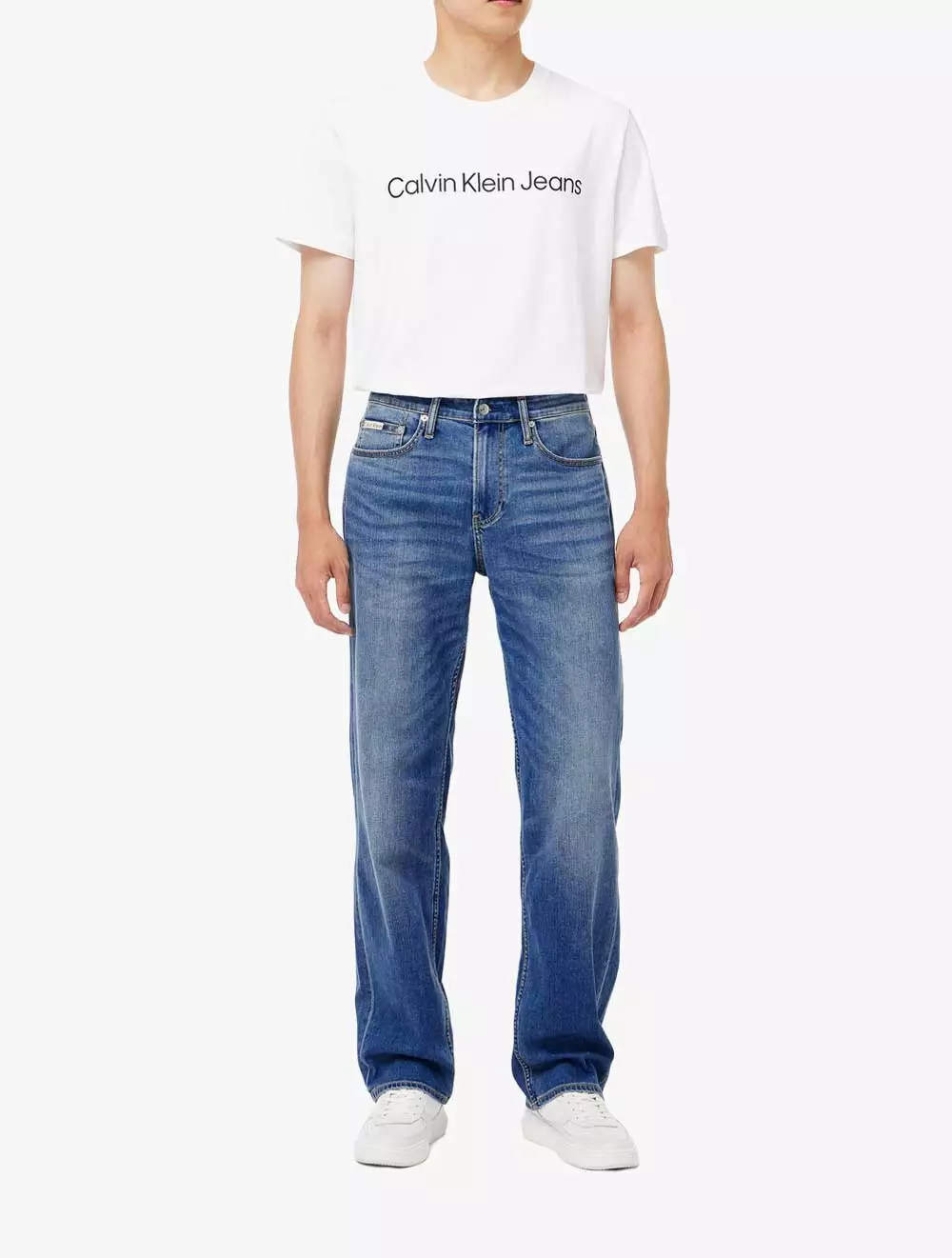 Calvin Klein Jeans - 90S Straight Denim - Blue - blue