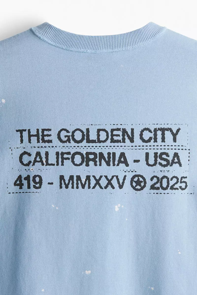 Loose Fit Printed T-shirt