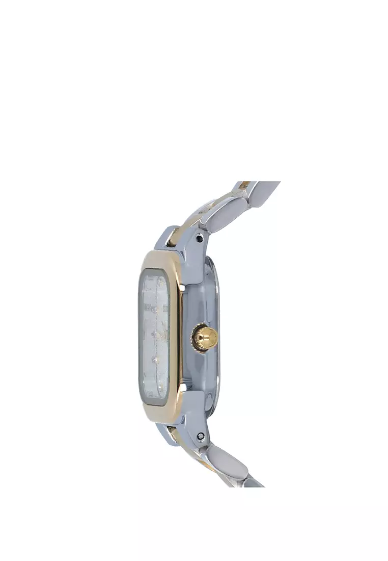 Buy Carlo Rino Gold Estella Chrome Timepiece 2026 Online | ZALORA