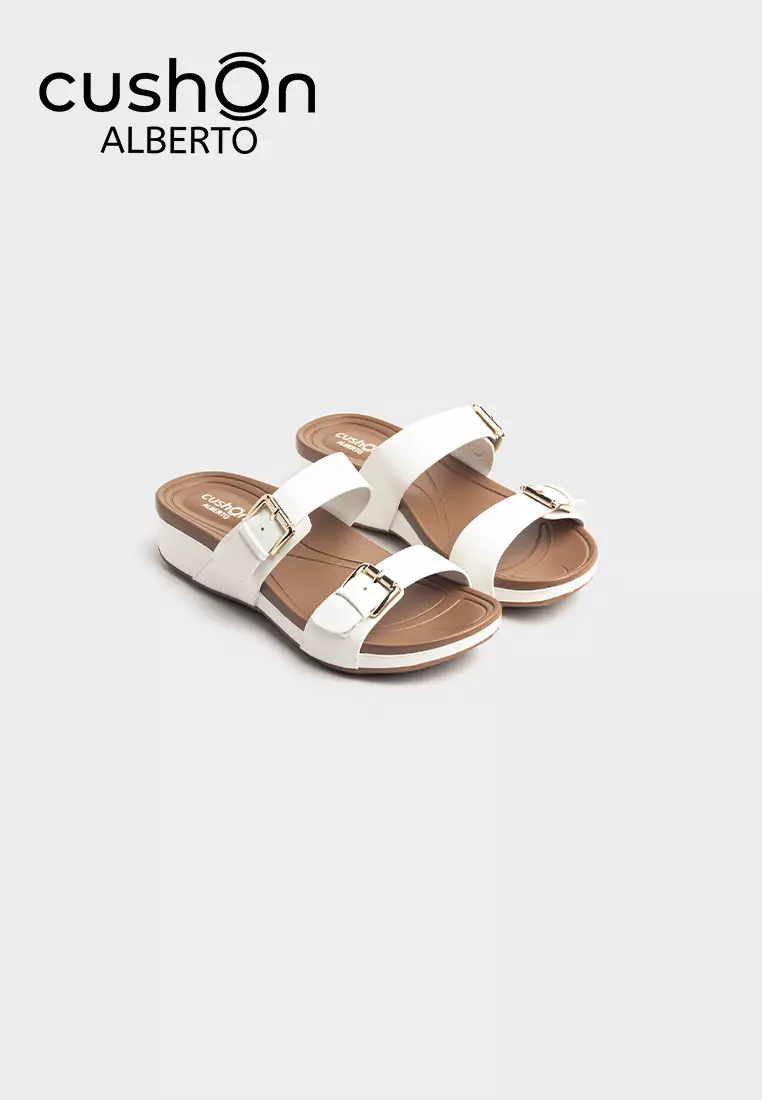 cushOn Women's Charlotte Platform Sandals