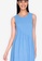 ZALORA BASICS blue Basic Asymmetric Frill Sleeveless Dress 9C357AA9F39DB0GS_3