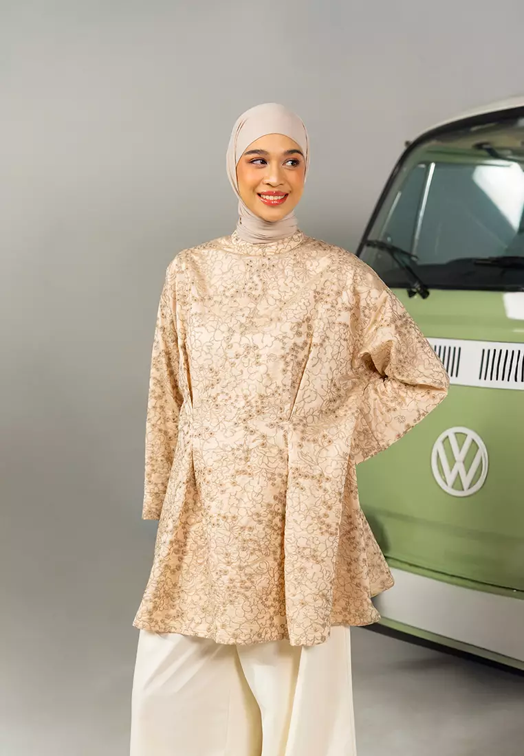 Kami Solene Loose Tunic Beige