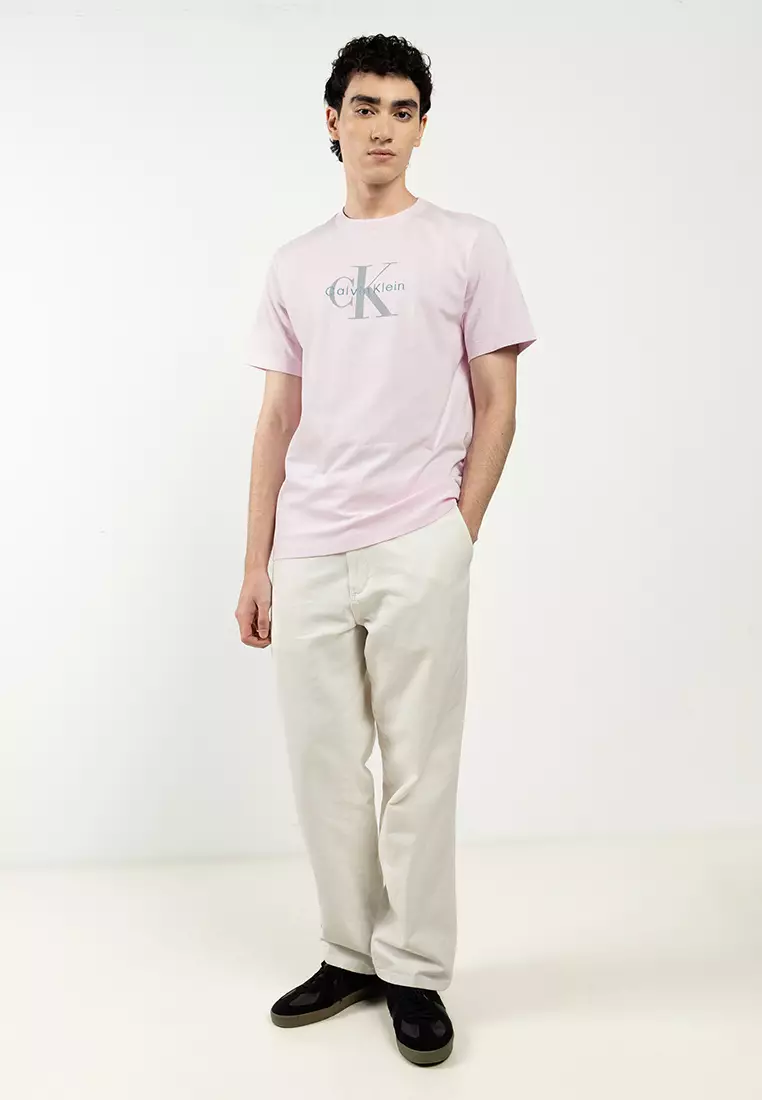 Short Sleeves Hero Monologo Tee 20s - Calvin Klein Jeans