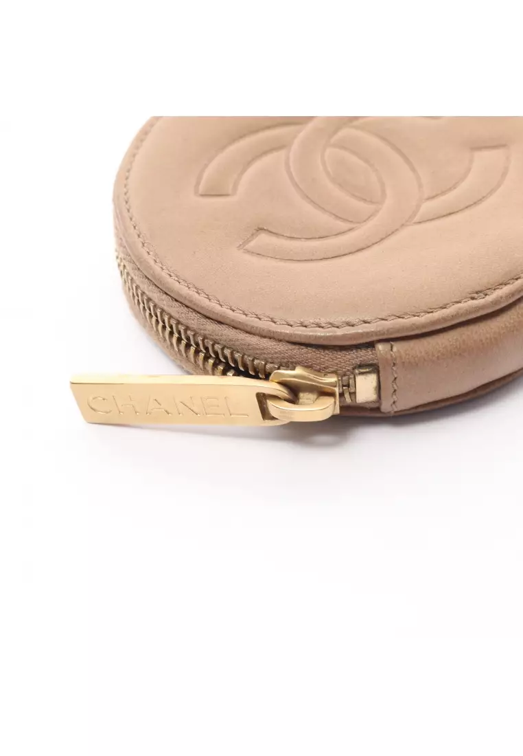 Chanel camellia coin discount purse