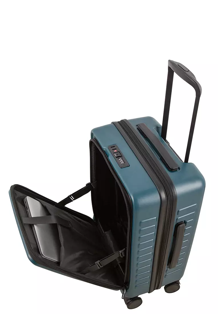 Navy Club Koper Hardcase Dayton Frame - Fiber PC 4 Roda Putar TSA Lock - Size 20 Inch