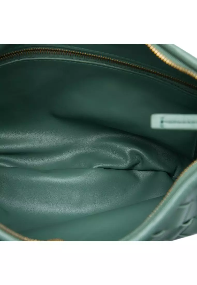 Pre-Loved Bottega Veneta Medium Nappa Intrecciato Gemelli Hobo