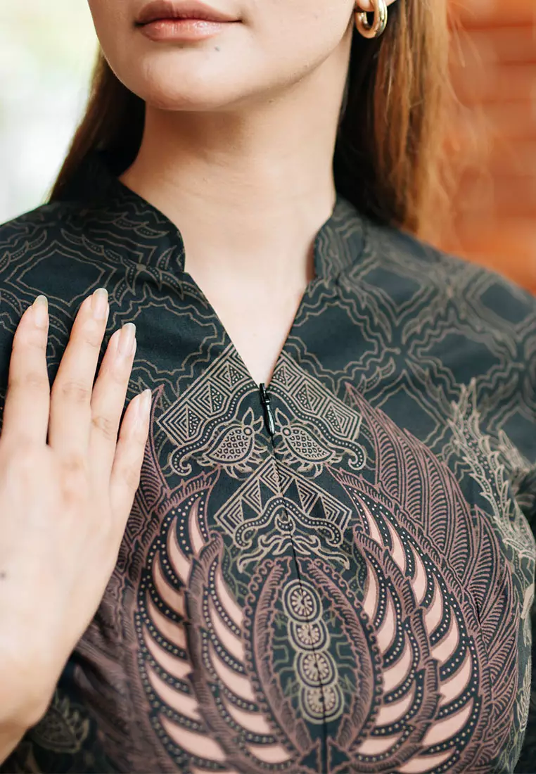 Hadinata Batik Wanita Blouse Ishika Ikhsan