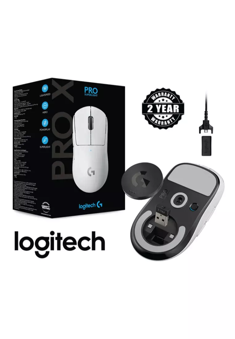 Logitech G PRO X Superlight Wireless Gaming Mouse 16K DPI Sensor Pink  Wireless Gaming Mouse 25K HERO Mechanical Gaming Mouse