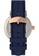 Timex white and blue Timex Fairfield 37mm Leather Strap Watch - Blue/Gold  (TW2U95900) BD2DFACAC84F41GS_3