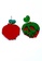 BELLE LIZ red Skylar Scary Apple Earrings 7024CAC15ABA81GS_3
