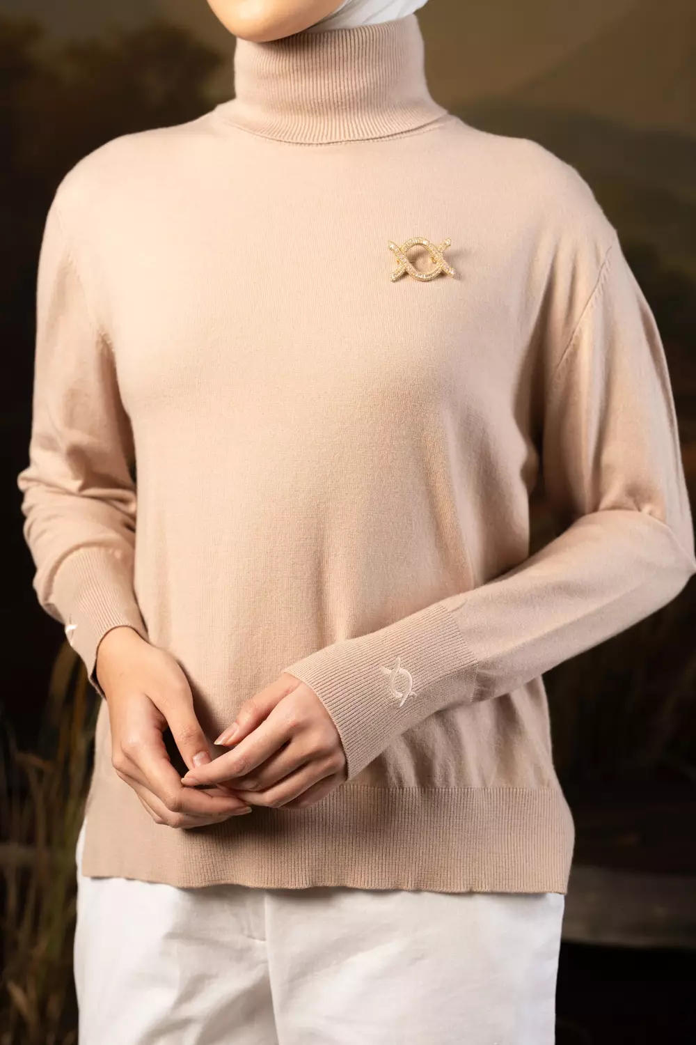 Klamby - Moira Turtleneck Wood Ash