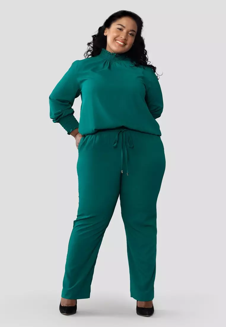 Womens Drawstring Plus Size Pants. Plus Size Clothes Online Shop Singapore  - Large Size Clothing Shop