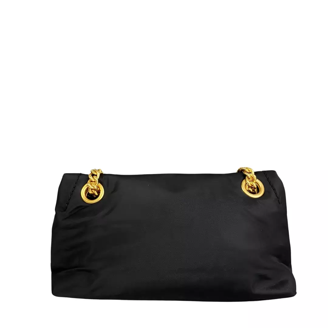 Jual Bimba Y Lola Bimba Y Lola Small Black Nylon Flap Bag Original 2024 ...