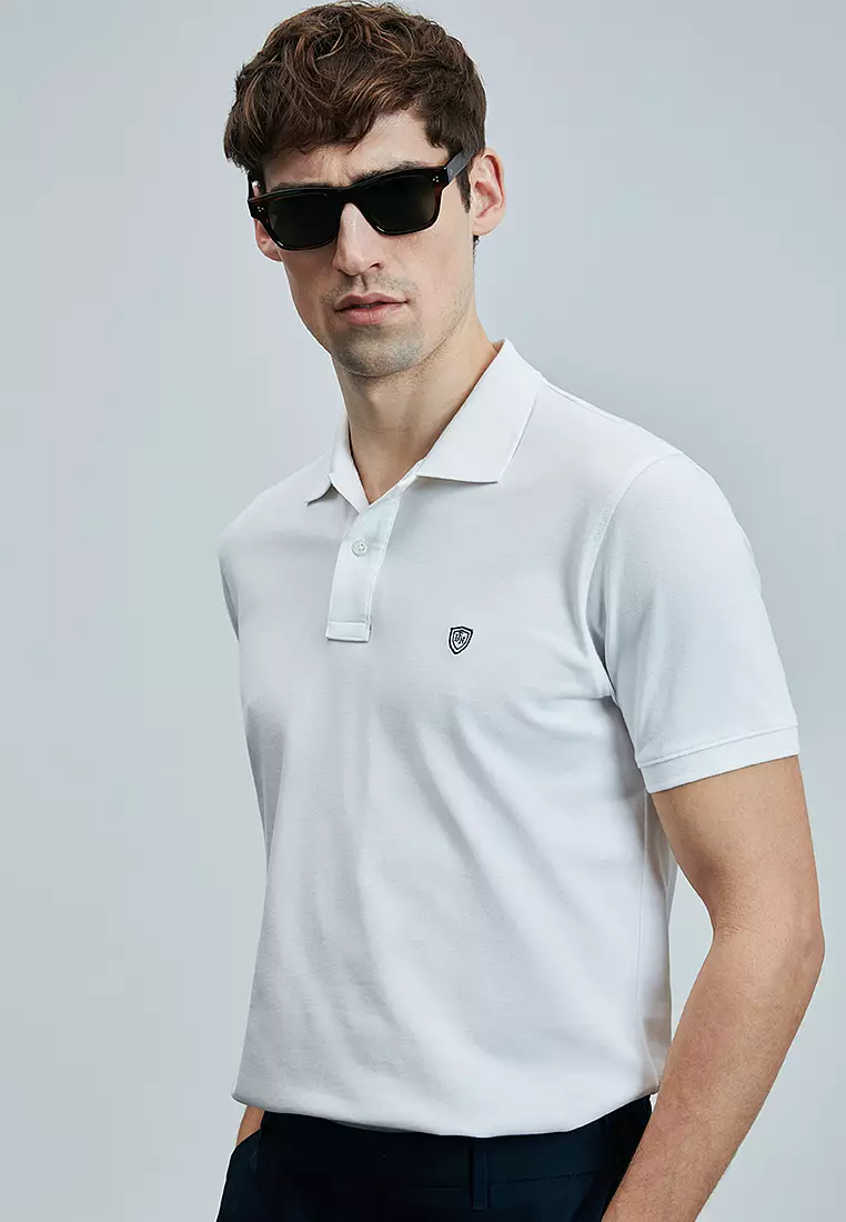 Logo Embroidery Polo Shirt