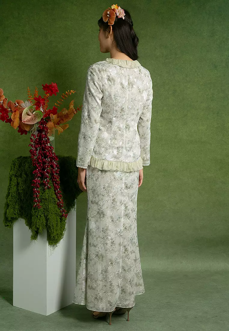 Katrina Ruffle Kebaya Set