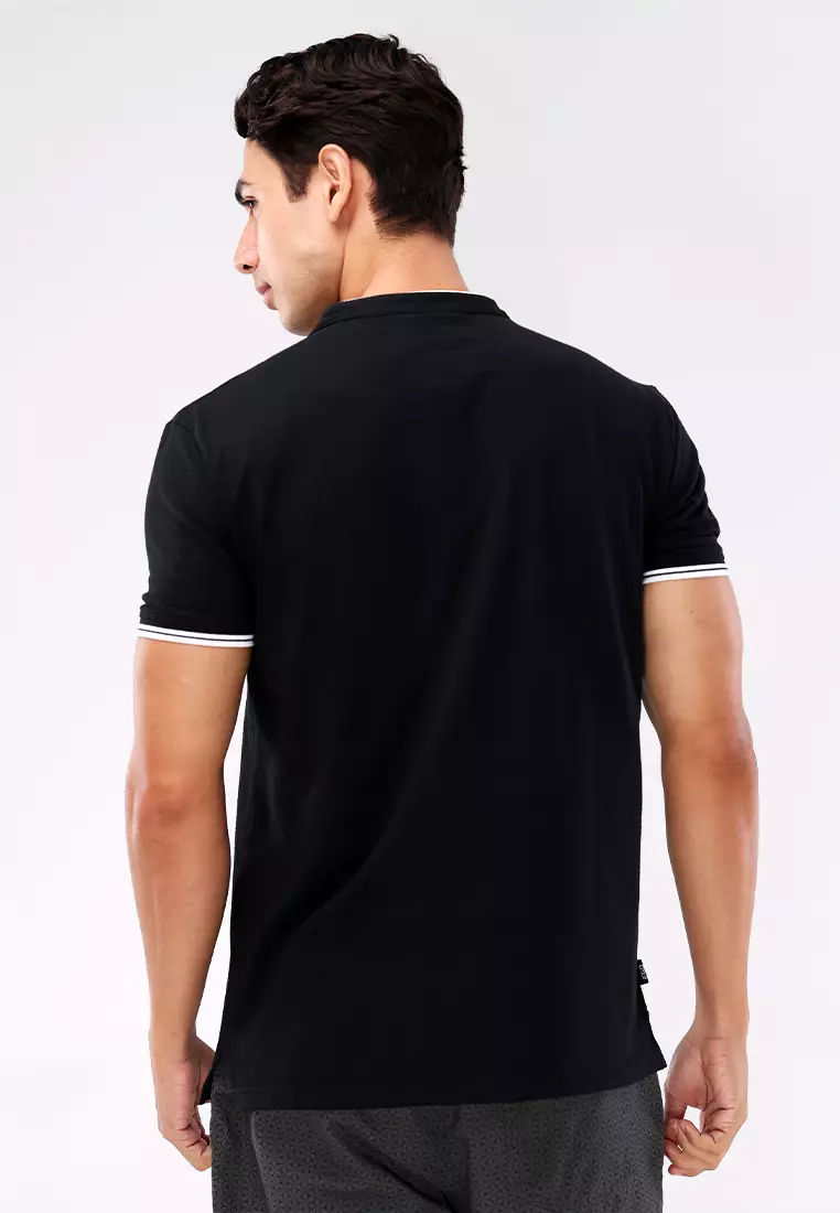 Henley Short Sleeves Comfort Fit