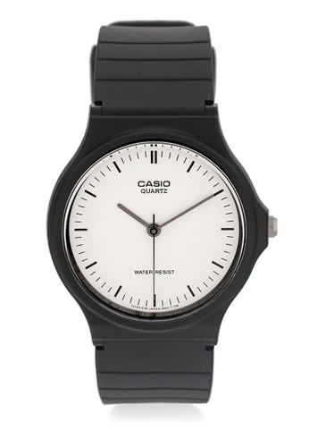 Jual Casio Casio Jam Tangan Black White Resin Mq 24 7eldf Original Zalora Indonesia