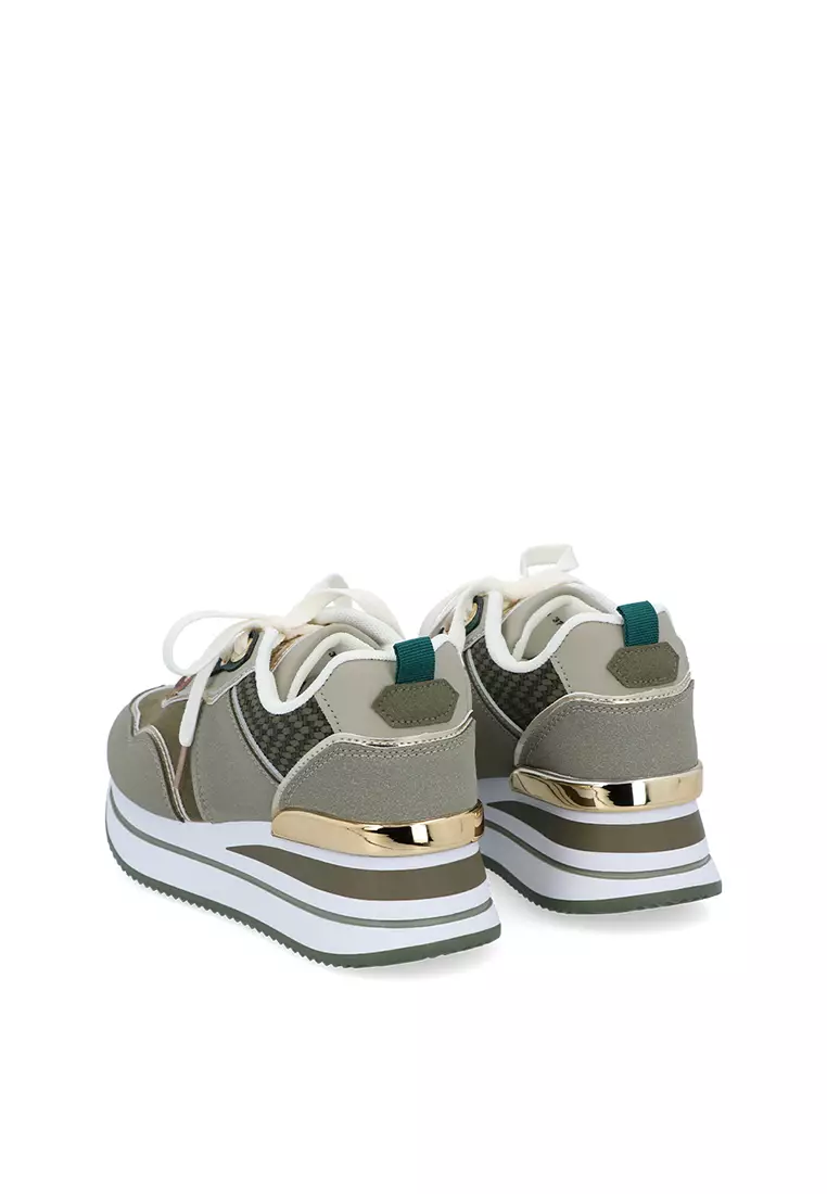 Medium Green Althea Comfort Sneakers