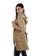 London Rag grey Taupe Long Belted Trench Coat 0E545AACDDCF2FGS_2