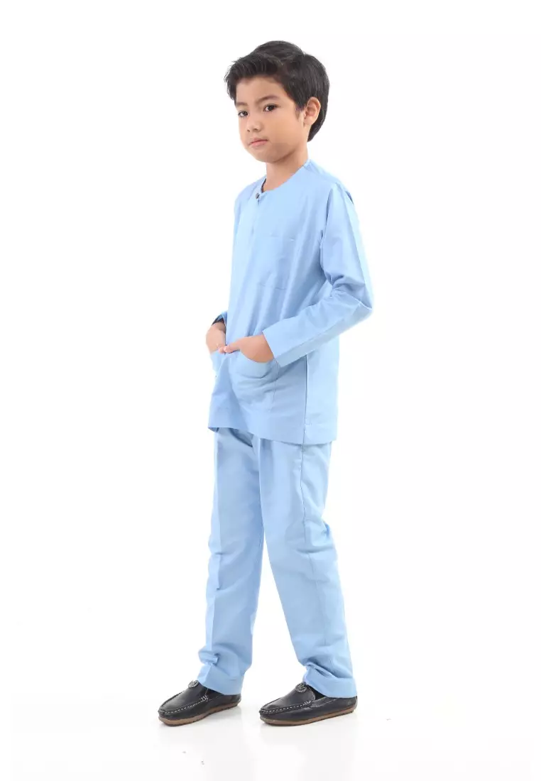 Baju Melayu Moden Teluk Belanga For Kids