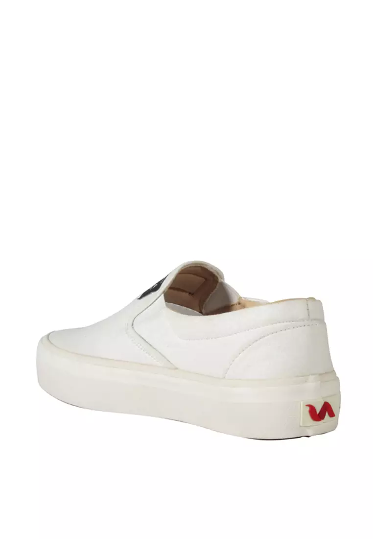 Ghaitsa White SlipOn Shoes