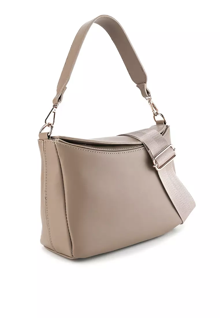 OKLAHOMA R2382-3 SHOULDER BAG CREAM