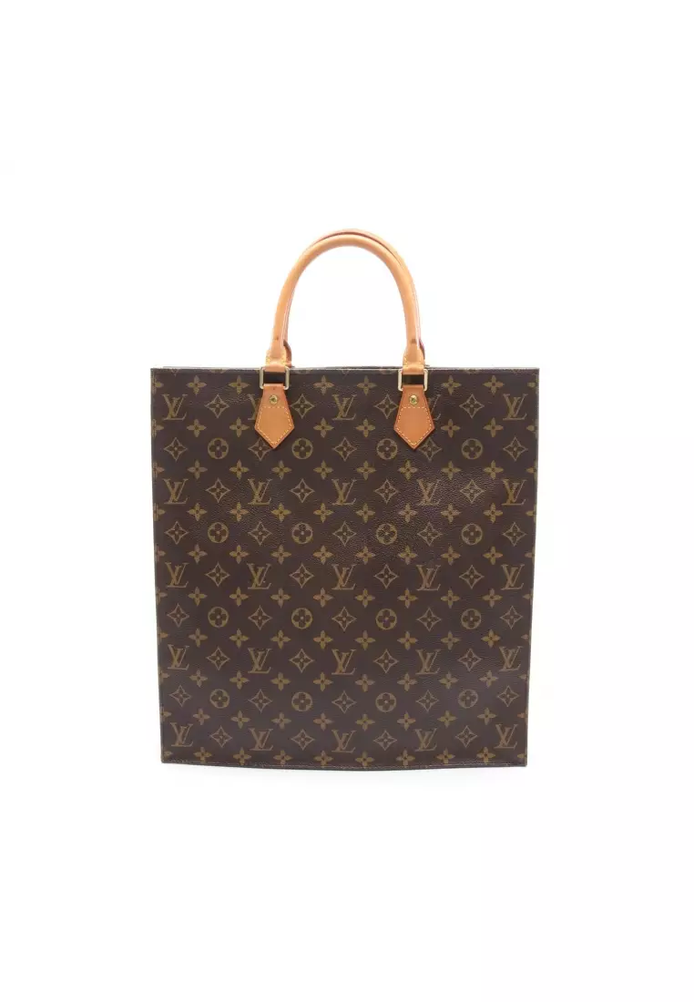 Buy Louis Vuitton Pre-loved LOUIS VUITTON sack plastic monogram Handbag  tote bag PVC leather Brown 2023 Online