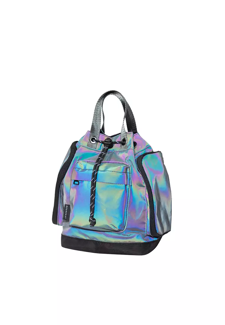 Double Flip Shoulder Bag Hardware Kit in Iridescent Rainbow, Emmaline Bags  #EBKIT-114IRI