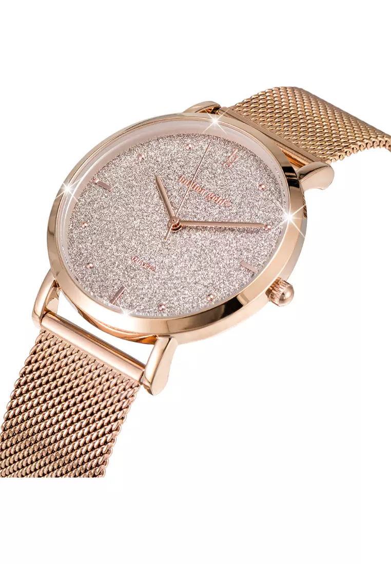Seamless Dial Watch - Rose Gold and White