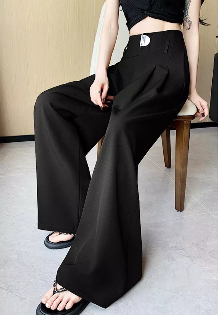 Buy Twenty Eight Shoes VANSA High Rise Straight Leg Suit Wide Leg