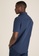 MARKS & SPENCER blue M&S Easy Iron Pure Cotton Pindot Shirt BD89FAAFDE29B3GS_4