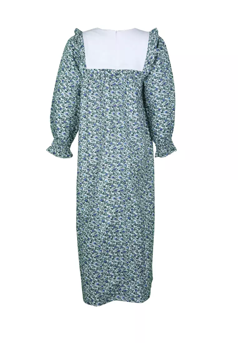 Pito Dito Girl Khazneh Gamis Anak Multicolor Motif Bunga - Size 4