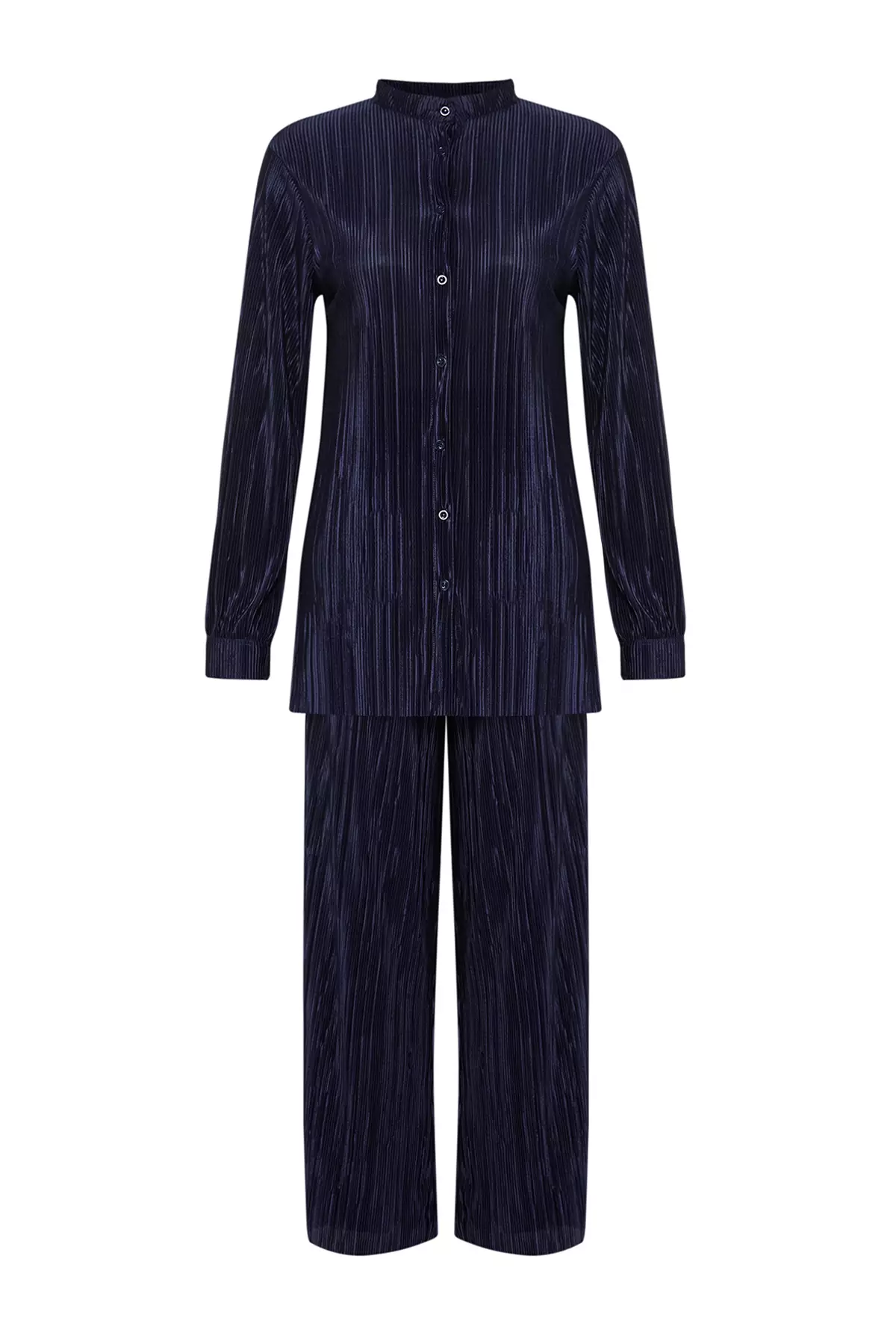 Modest Pleated Two-Piece Set