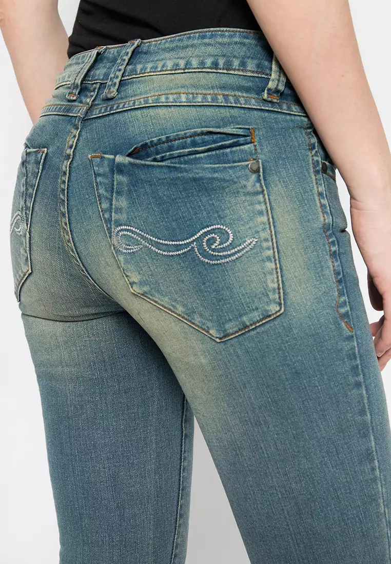LGS - Celana Jeans Wanita - Jeans Washed - LLJT.323.964.736.7C