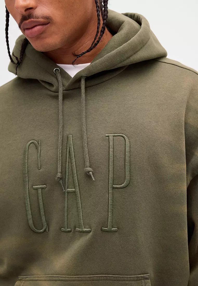 Vintage Soft Oversized Logo Hoodie