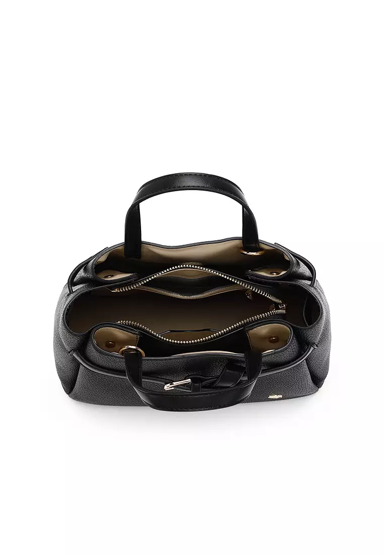 Women's Top Handle Bag / Sling Bag / Crossbody Bag / Shoulder Bag (Tas Tangan Wanita / Tas Selempang Wanita / Tas Bahu Wanita) - Hitam