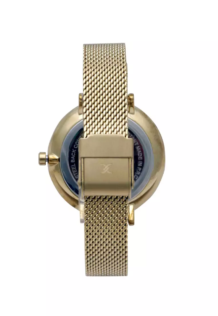 Daniel Klein Jam Tangan Wanita - Gold - Stainless Steel - DK11982-5