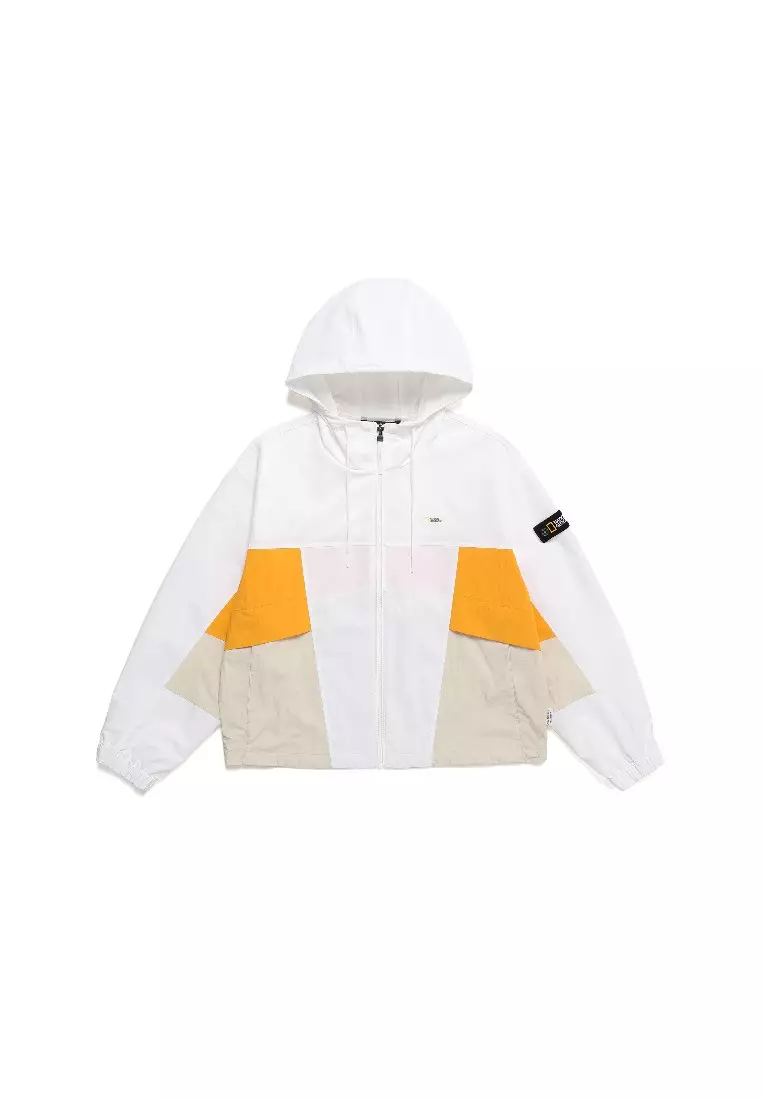 Women’s BEARY Woven Color Block Windproof Jacket