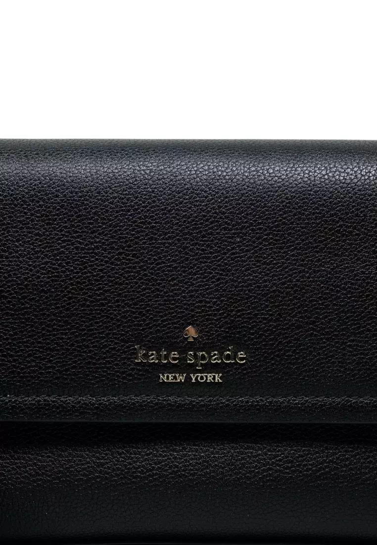 Rosie Flap Crossbody Black