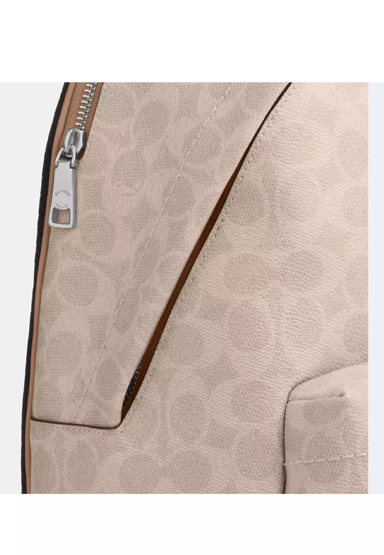 Buy COACH Taylor Small Backpack In Signature Canvas 2026 Online | ZALORA