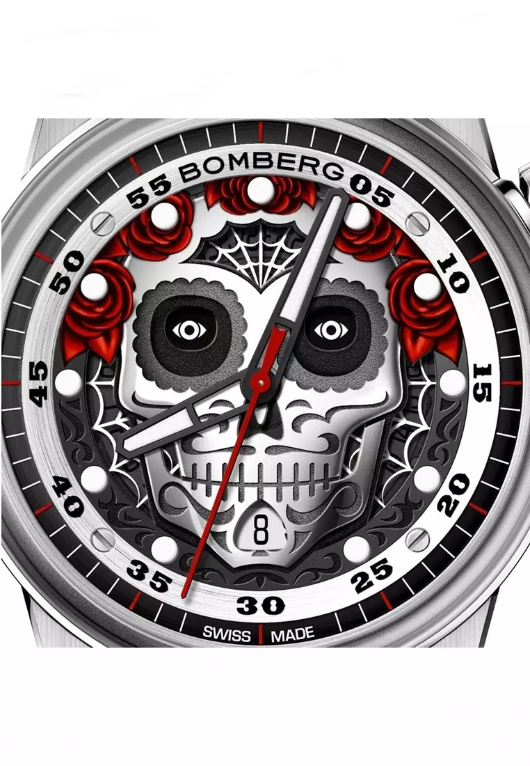 BB-01 MUERTOS SKULL AUTOMATIC MEN WATCH 43MM (CT43ASS.26-1.11)