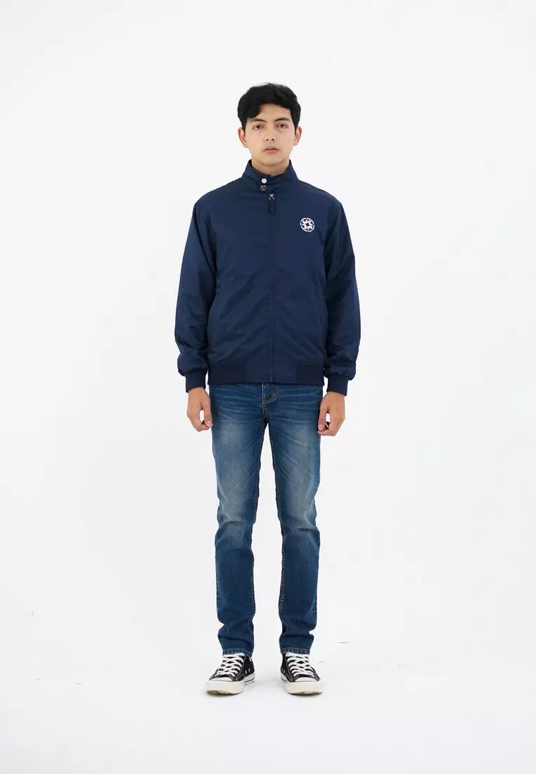 3Second Men's Bomber Jacket Regular Fit Taslan Arna OL-C041224