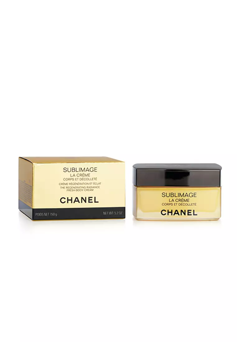 CHANEL - Sublimage La Creme The Regenerating Radiance Fresh Body Cream 150g/5.2oz.