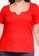 Vero Moda red Plus Size Annika Short Sleeves T-shirt 5FCA4AA043F35AGS_3